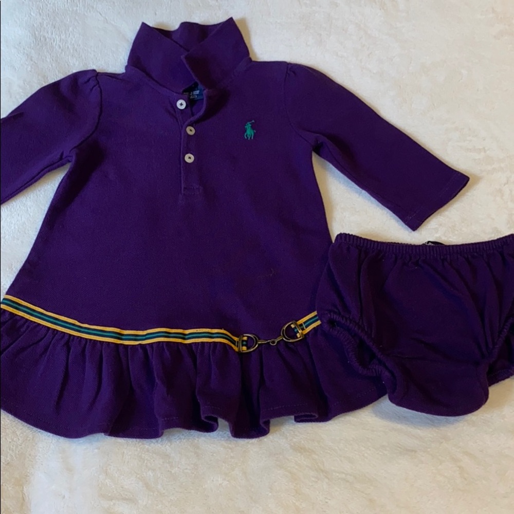 Ralph Lauren purple dress